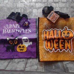 2 Re-useable Halloween Bags